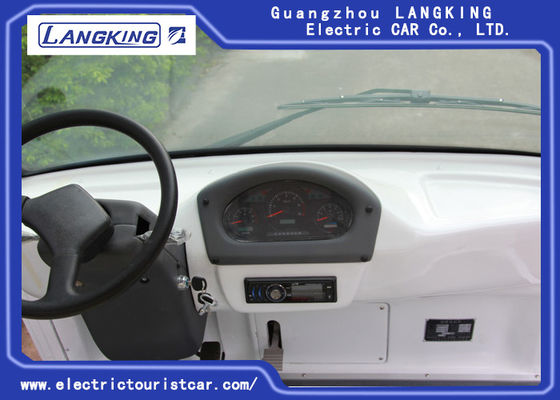 Customized Small Electric Utility Vehicles , 8 Person Electric Passenger Bus