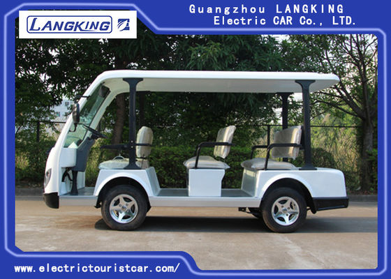 Customized Small Electric Utility Vehicles , 8 Person Electric Passenger Bus