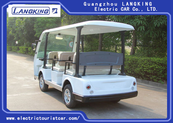 Customized Small Electric Utility Vehicles , 8 Person Electric Passenger Bus