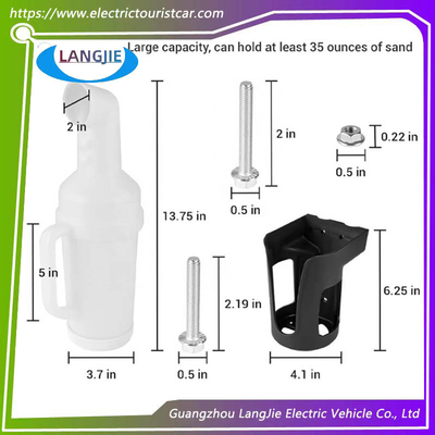 EZGO Electric Golf Cart Accessories Bracket Sand Bottle Screw Set