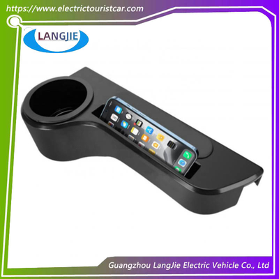 EZGO Armrest With Beverage Cup Holder Suitable For Rear Seat Golf Carts