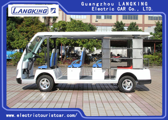 11 Passenger Electric Sightseeing Bus / Tourist Coach For Musement Park , Garden