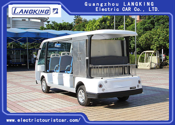 11 Passenger Electric Sightseeing Bus / Tourist Coach For Musement Park , Garden