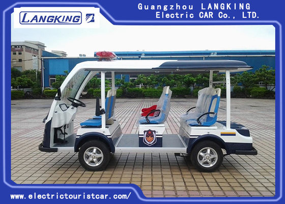 Customized Design Electric Police Patrol Car , Golf Electric Cart Four Wheel