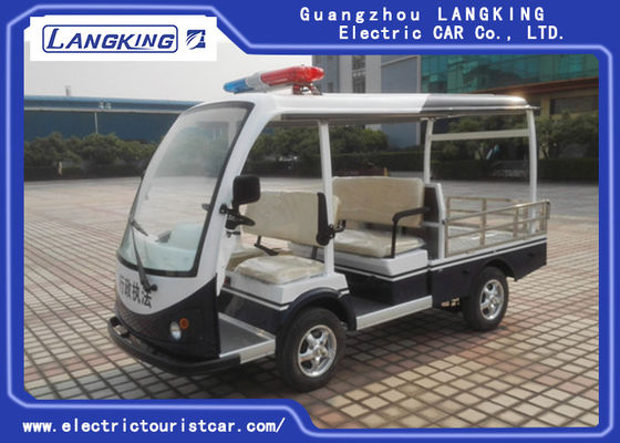 4 Seater Electric Patrol Car For Security Cruise Car With Caution Light for Resort