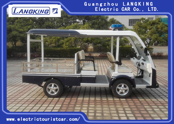 4 Seater Electric Patrol Car For Security Cruise Car With Caution Light for Resort