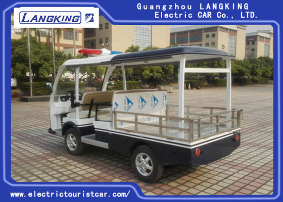 4 Seater Electric Patrol Car For Security Cruise Car With Caution Light for Resort
