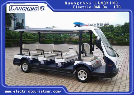 11 Person Electric Shuttle Car , Motorised Golf Buggies Y111B 11 SEATERS