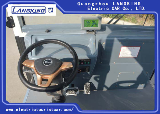 23 Plastic Seater Electric Shuttle Vehicles 5300×1730×2250mm Low Noise