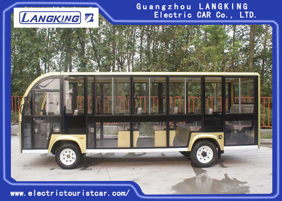 18 Person Electric Shuttle Bus For Kid Tourist / Electric Passenger Carts
