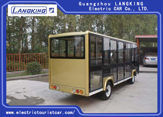 18 Person Electric Shuttle Bus For Kid Tourist / Electric Passenger Carts