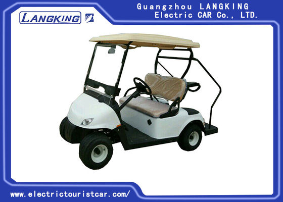 Holiday Resort 2 Seater Electric Golf Carts 80-100km Range 8~10h Recharge Time