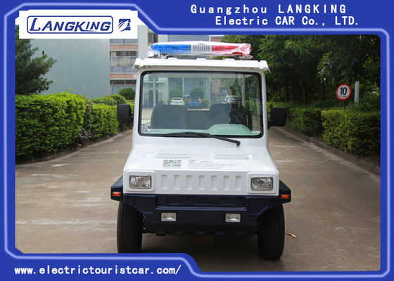 48V/4KW 5 Seater Electric Car , Electric Powered Utility Carts With Big Light On Roof
