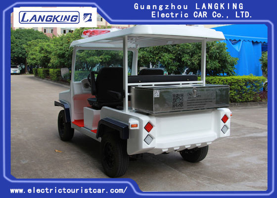 48V/4KW 5 Seater Electric Car , Electric Powered Utility Carts With Big Light On Roof
