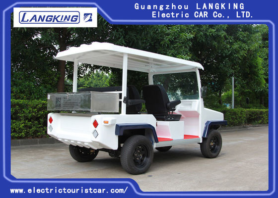 Durable Electric Patrol Car 5 Seater Electric Car With Light On Roof 48V/4KW