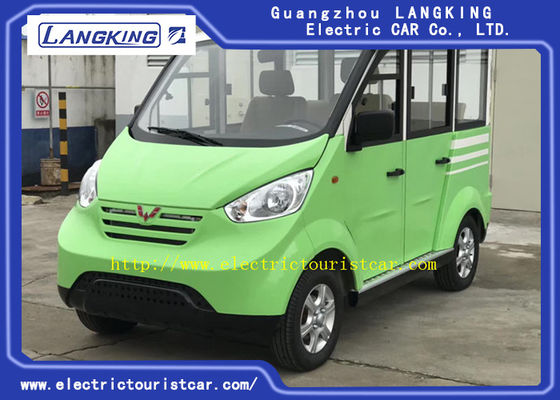4 wheel electric golf cart Dark Green 48 Voltage Electric Sightseeing Car with free charger