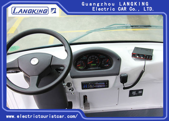 11 Seaters Village Electric Shuttle Car 72V/5KW With Big Light On Tops Y113B
