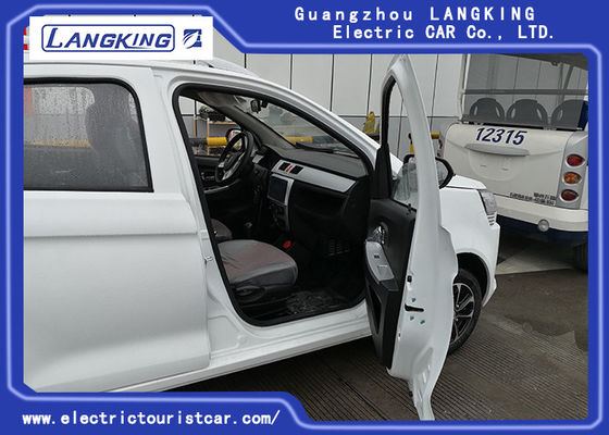 High Speed EV Electric Shuttle Car With Battery 5 Seats Closed Door Mileage Range 135KM