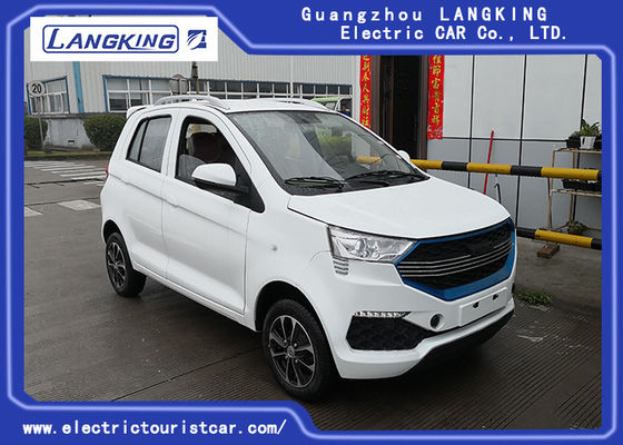 High Speed EV Electric Shuttle Car With Battery 5 Seats Closed Door Mileage Range 135KM