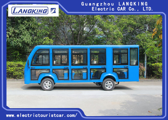 Low Speed Electric Sightseeing Car 14 Passengers Personal Transport