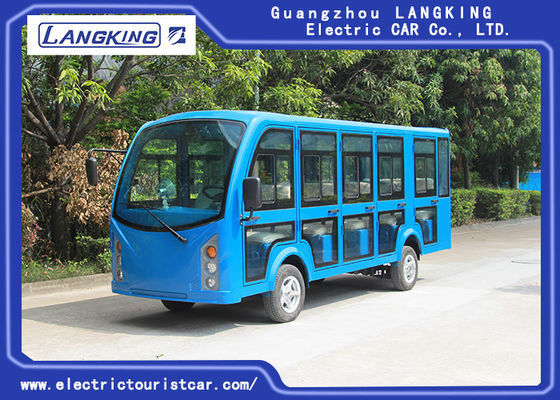 Low Speed Electric Sightseeing Car 14 Passengers Personal Transport
