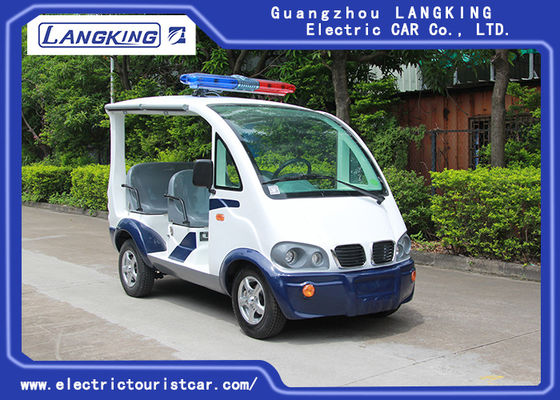 Unique 4 Seats Electric Patrol Car Battery Powered  Max. Speed 28km/H