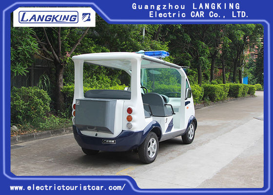 Unique 4 Seats Electric Patrol Car Battery Powered  Max. Speed 28km/H