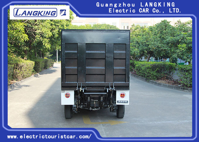 5KW Powerful Motorleft Hand Drive Electric Mini Truck 5 Seats Hydraulic Tail Plate 1.2 Ton Loading Capacity
